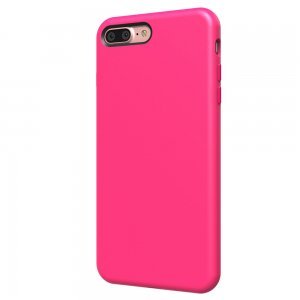 Протиударний (TPU) чохол SwitchEasy Numbers яскраво-рожевий для iPhone 8 Plus/7 Plus