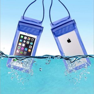 Універсальний водонепроникний синій чохол для смартфона