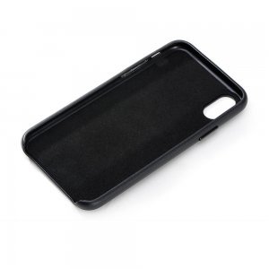 Чехол Coteetci Elegant PU Leather черный для iPhone X/XS