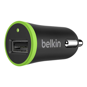 Автомобильное зарядное устройство Belkin USB Micro Charger 12V, 2.1A, черное