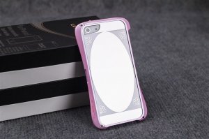 Чехол-бампер для Apple iPhone 5/5S - Love Mei Cleave розовый