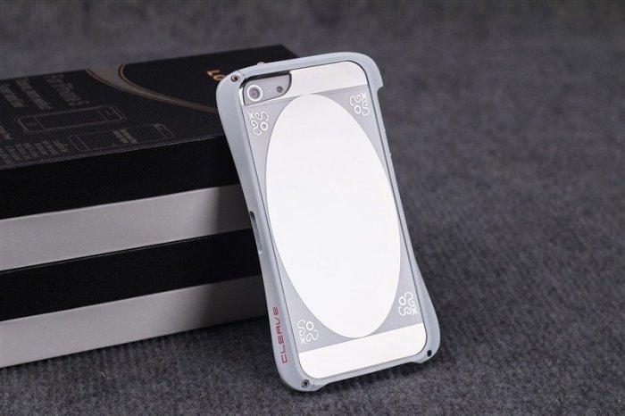 Чехол-бампер для Apple iPhone 5/5S - Love Mei Cleave белый Чехол-бампер для Apple iPhone 5/5S - Love Mei Cleave белый