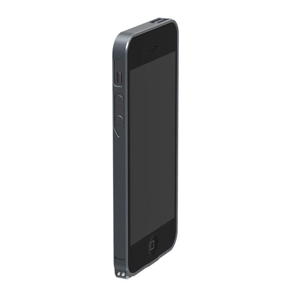 Чехол-бампер для Apple iPhone 4/4S - Cross Metal SP-5 черный