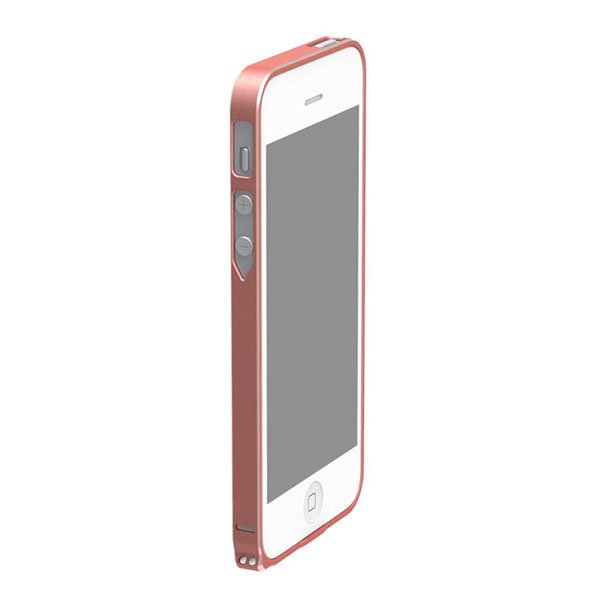 Металлический бампер Cross Metal SP-5 розовый для iPhone 5/5S/SE Металлический бампер Cross Metal SP-5 розовый для iPhone 5/5S/SE