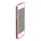 Чехол-бампер для Apple iPhone 4/4S - Cross Metal SP-5 красный