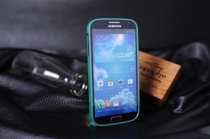 Чохол-бампер для Samsung Galaxy S4 - Cross Metal зелений