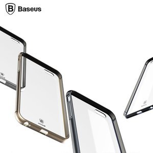 Чехол Baseus Crystal серебристый для iPhone 6/6S