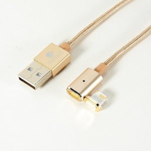 Lightning кабель COTEetCI M11 золотой для iPhone/iPad/iPod