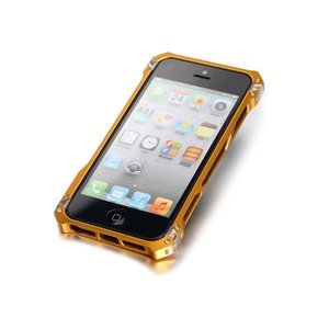 Чехол-бампер для Apple iPhone 5/5S - Element case Sector 5 золотистый