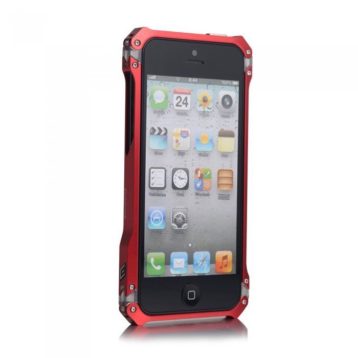 Чехол-бампер для Apple iPhone 5/5S - Element case Sector 5 Fiber Edition красный Чехол-бампер для Apple iPhone 5/5S - Element case Sector 5 Fiber Edition красный