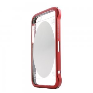 Чехол-бампер для Apple iPhone 5/5S - Love Mei Vapor 5 красный