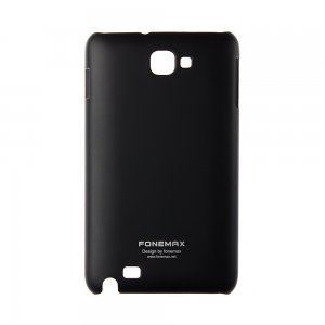 Чохол-накладка для Samsung Galaxy Note N7000 - Fonemax Hard Shell чорний