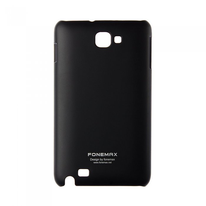 Чехол-накладка для Samsung Galaxy Note N7000 - Fonemax Hard Shell черный