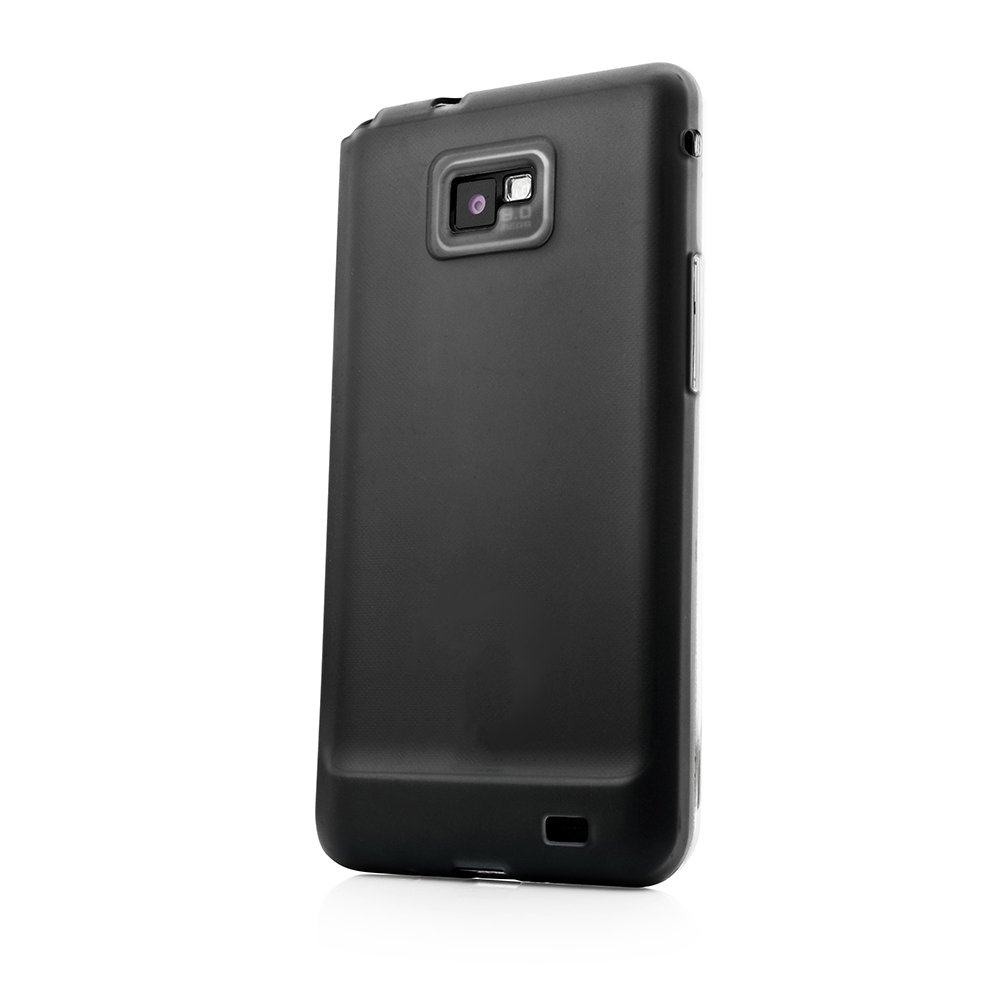 Чохол-накладка для Samsung Galaxy S II - Fonemax Silicon Case чорний