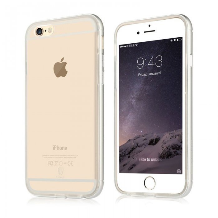 Чехол Baseus Golden прозрачный для iPhone 6S