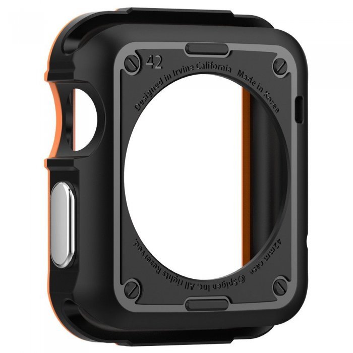 Чохол-накладка Spigen Tough Armor помаранчевий для Apple Watch 42mm