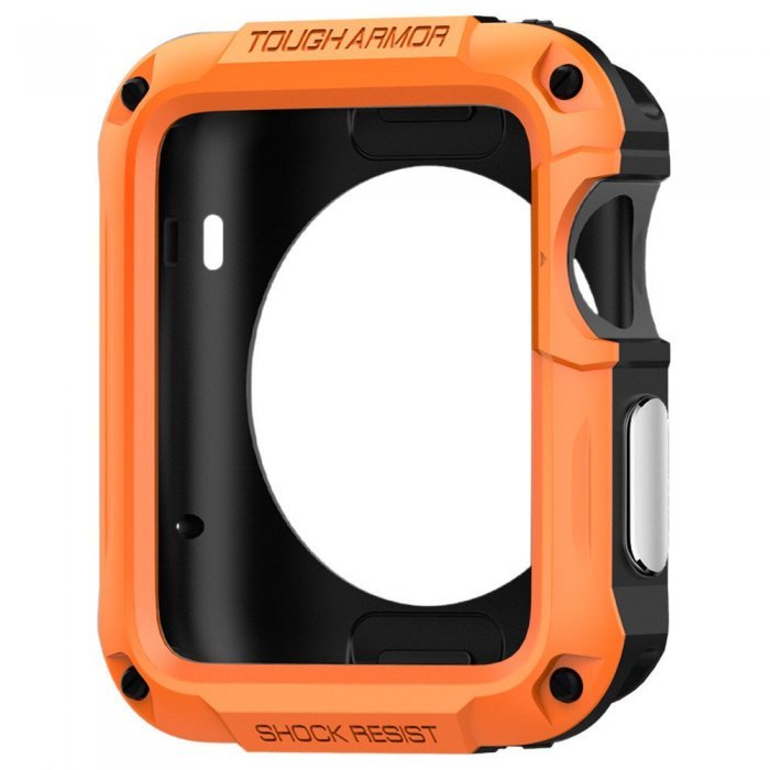 Чохол-накладка Spigen Tough Armor помаранчевий для Apple Watch 42mm