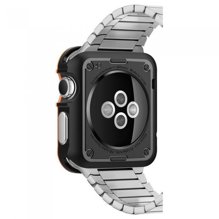 Чохол-накладка Spigen Tough Armor помаранчевий для Apple Watch 42mm