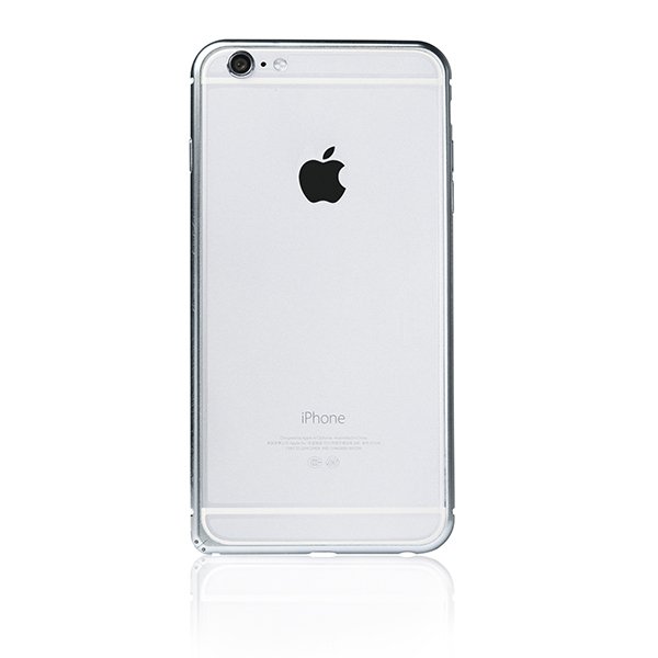 Чохол-бампер iBacks Arc-shaped Venezia сріблястий для iPhone 6/6S Чохол-бампер iBacks Arc-shaped Venezia сріблястий для iPhone 6/6S