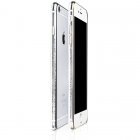 Чохол-бампер iBacks Arc-shaped Venezia сріблястий для iPhone 6/6S