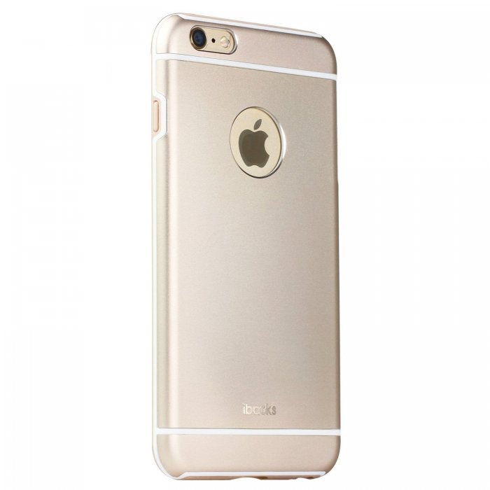 Защитный чехол iBacks Armour золотой для iPhone 6 Plus/6S Plus