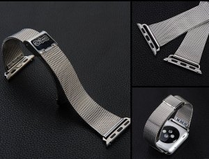 Ремінець Coteetci W2 сріблястий для Apple Watch 42/44/45/49 мм