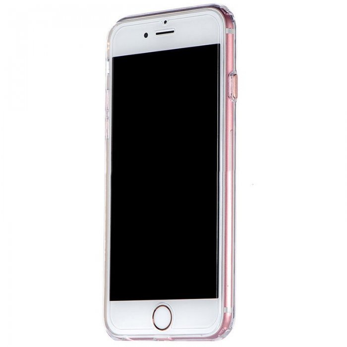 Силиконовый чехол COTEetCI ABS прозрачный + розовый для iPhone 6/6s Plus Силиконовый чехол COTEetCI ABS прозрачный + розовый для iPhone 6/6s Plus