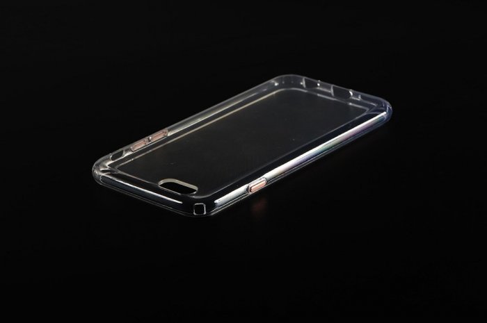 Силиконовый чехол COTEetCI ABS прозрачный + розовый для iPhone 6/6s Plus Силиконовый чехол COTEetCI ABS прозрачный + розовый для iPhone 6/6s Plus