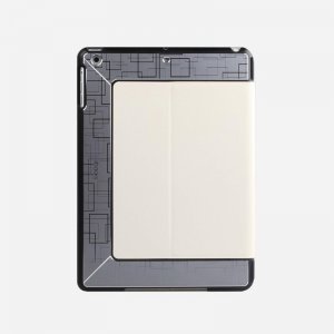 Чохол із орнаментом iBacks Flame білий для iPad Air/iPad (2017/2018)