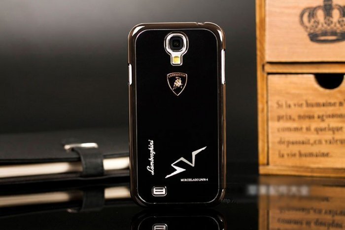 Чехол-накладка для Samsung Galaxy S4 - Lamborghini design черный Чехол-накладка для Samsung Galaxy S4 - Lamborghini design черный