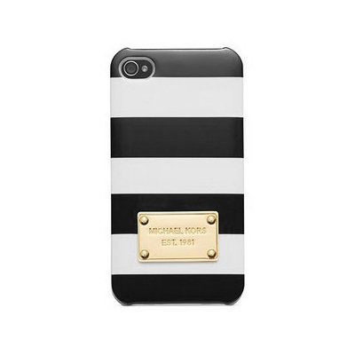 Чехол-накладка для Apple iPhone 5/5S - Michael Kors Design черный