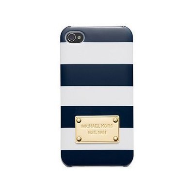Чехол-накладка для Apple iPhone 5/5S - Michael Kors Design синий