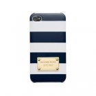 Чехол-накладка для Apple iPhone 5/5S - Michael Kors Design синий