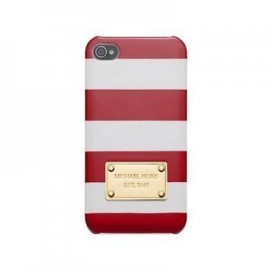Чехол-накладка для Apple iPhone 5/5S - Michael Kors Design красный