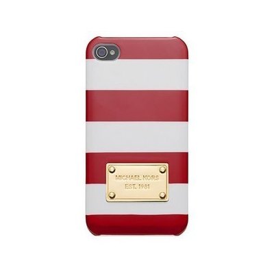Чохол-накладка для Apple iPhone 5 / 5S - Michael Kors Design червоний