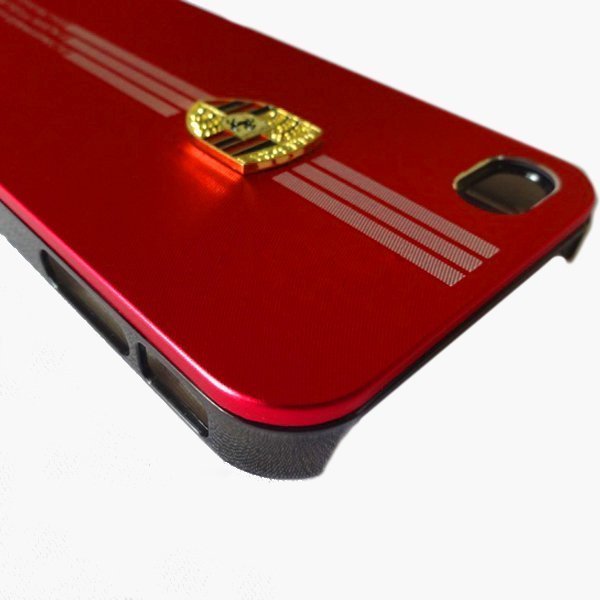 Чехол-накладка для Apple iPhone 5/5S - Porsche Design красный Чехол-накладка для Apple iPhone 5/5S - Porsche Design красный
