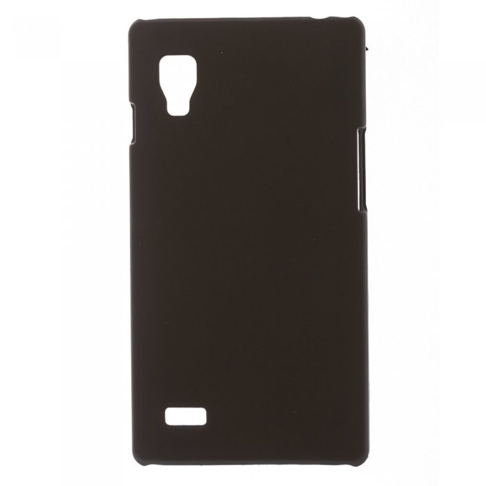 Чохол-накладка для LG Optimus L9 - Hard Shell Case чорний