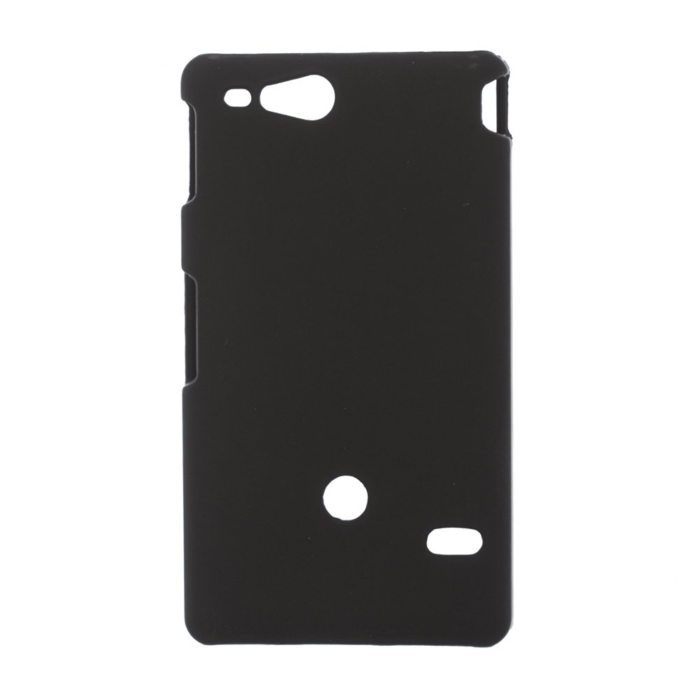 Чехол-накладка для Sony Xperia Go ST27i - Hard Shell черный
