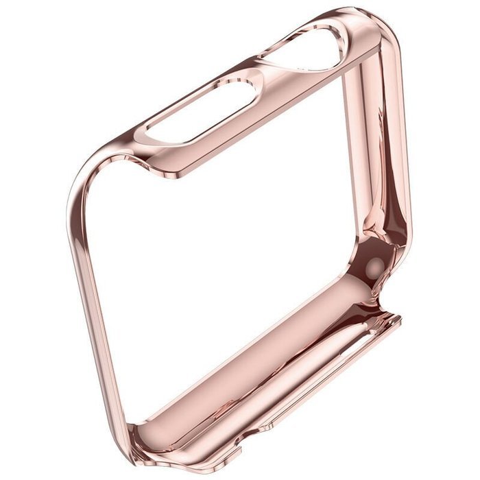 Ультратонкий чехол Coteetci розовое золото для Apple Watch 2 42мм