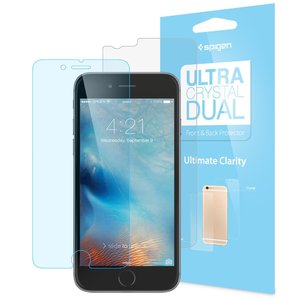 Набор защитных пленок для Apple iPhone 6 - SGP Steinheil Dual Ultra Crystal глянцевый