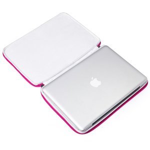 Чохол-кишеня для Apple MacBook Air 11"/MacBook 12" - Runetz Soft Sleeve рожевий