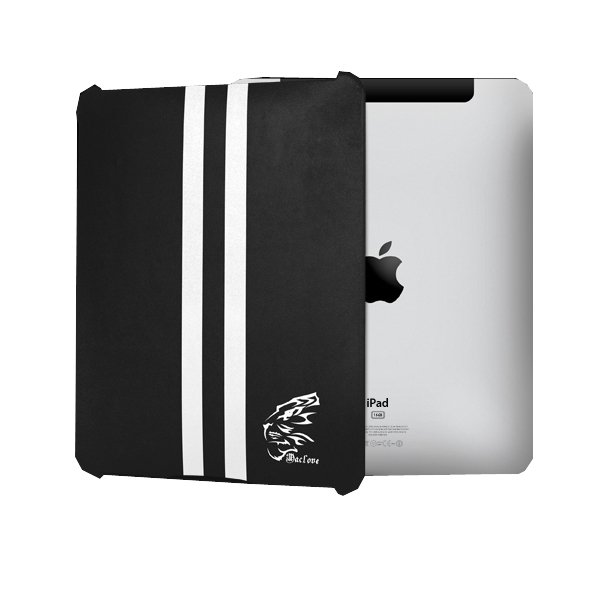 Чехол-накладка для Apple iPad - Maclove iShow Leather Hood Series черный