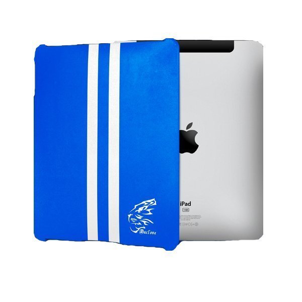 Чехол-накладка для Apple iPad - Maclove iShow Leather Hood Series синий
