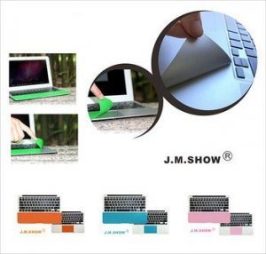 Защитный скин для трекпада для Apple MacBook Air 11" - J.M.Show PalmGuard розовый