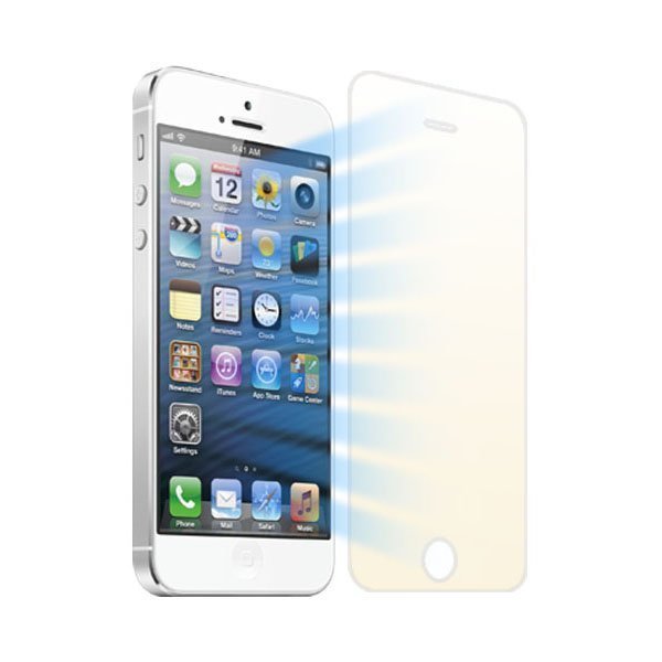 Защитное стекло для Apple iPhone 5/5S - Anti Blu-Ray глянцевое, цветное