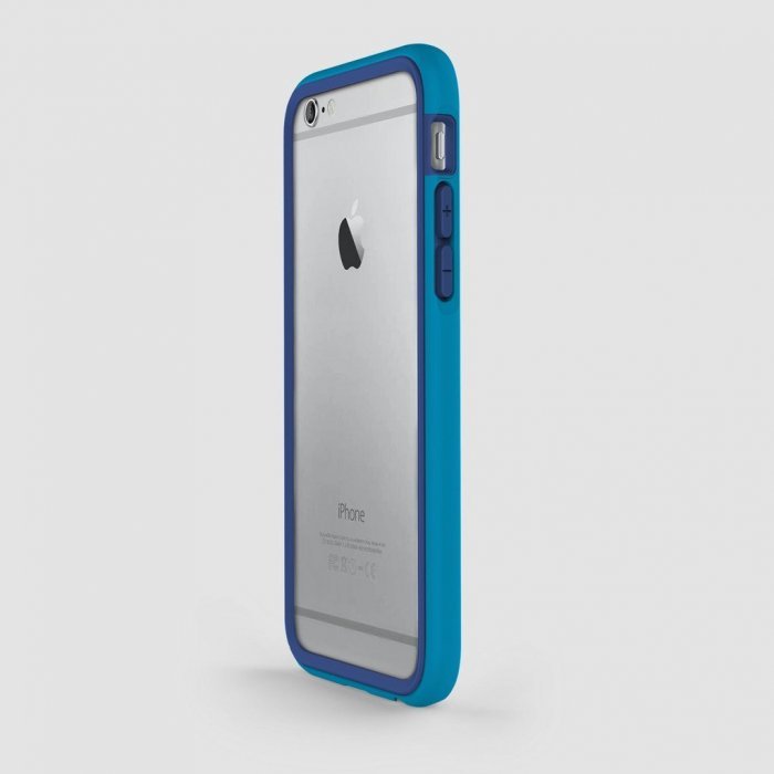 Чехол-бампер для Apple iPhone 6 - Evolution Labs RhinoShield Crash Guard синий Чехол-бампер для Apple iPhone 6 - Evolution Labs RhinoShield Crash Guard синий