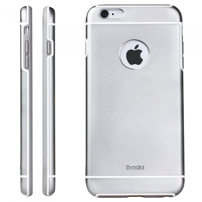 Защитный чехол iBacks Armour серый для Apple iPhone 6/6S Защитный чехол iBacks Armour серый для Apple iPhone 6/6S