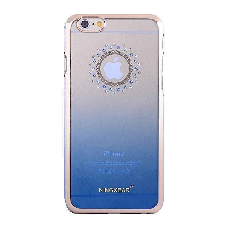Чехол-накладка для Apple iPhone 6/6S - Kingxbar Cycle синий