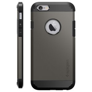 Чехол-накладка для Apple iPhone 6/6S - SGP Tough Armor серый