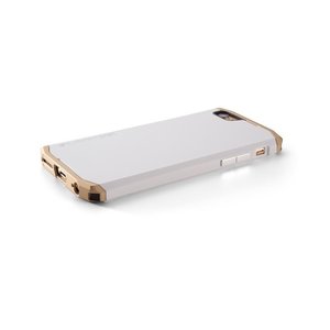 Чехол-накладка для Apple iPhone 6 - Element Case Solace белый + золотистый